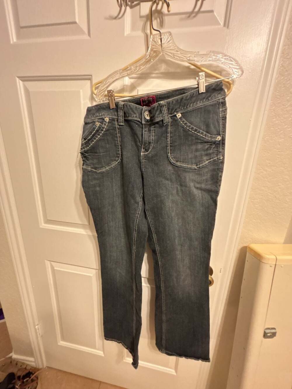 Torrid Vintage Y2K Low Rise Bootcut Contrast Stitch Jeans Size 16